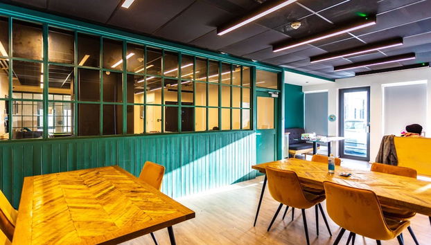 Sala de estar do lobby
