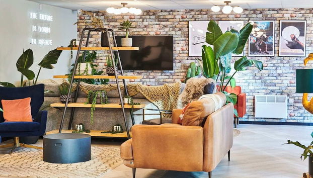 Sitzecke in der Lobby