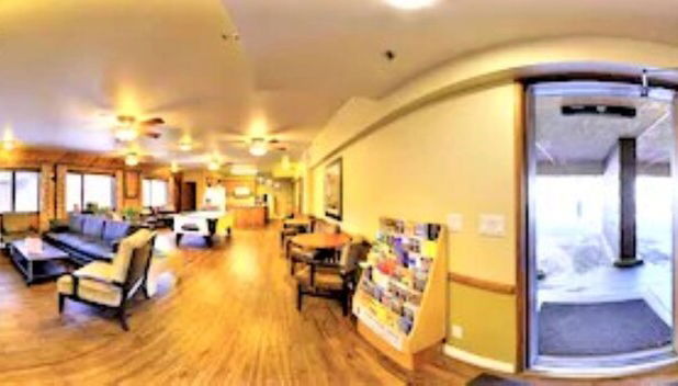 Sala de estar do lobby