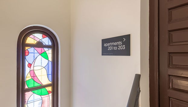 Zona de estar del vestíbulo