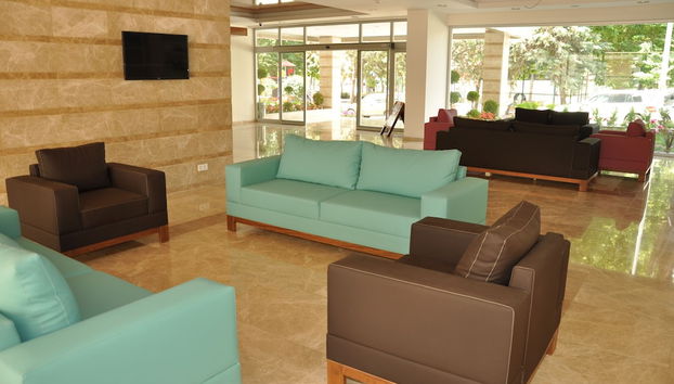 Sitzecke in der Lobby