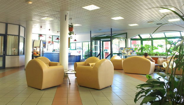 Sitzecke in der Lobby