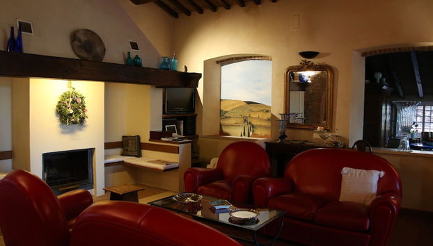 Sala de estar do lobby