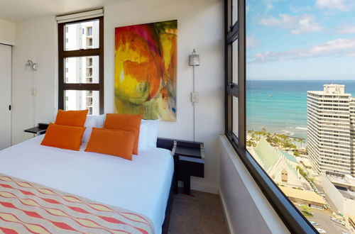 Photo 4 - Artsy 32nd Floor Condo with Modern Furnishings & Gorgeous Ocean Views by Koko Resort Vacation Rentals