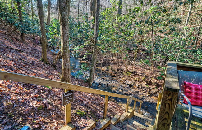 Misty Creek Cabin Private 3 BDR w/ Game Room! - Foto 42