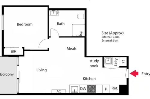 Foto 5 - Cozy 1bed Unit in Leafy Carlton - 10 Mins From CBD