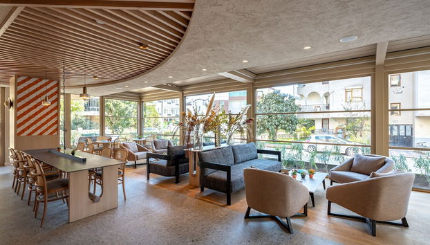 Sitzecke in der Lobby