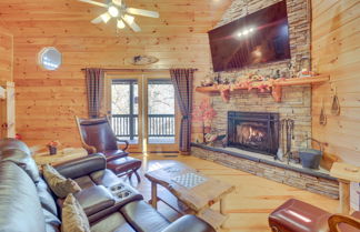 Photo 1 - Riverfront Cabin w/ Wraparound Decks & Fire Pit