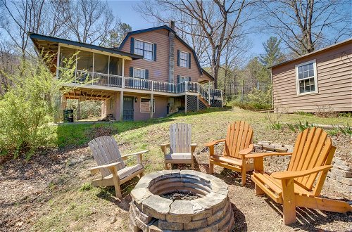 Photo 6 - Rustic Ellijay Cabin With Fire Pit & Mtn Views