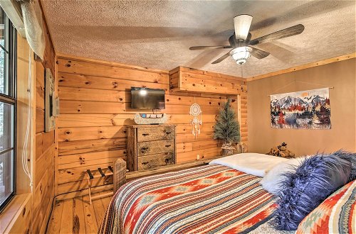 Photo 17 - Luxe Fightingtown Creek Cabin: 2 King Suites & Spa