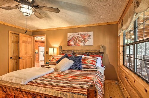 Photo 35 - Luxe Fightingtown Creek Cabin: 2 King Suites & Spa