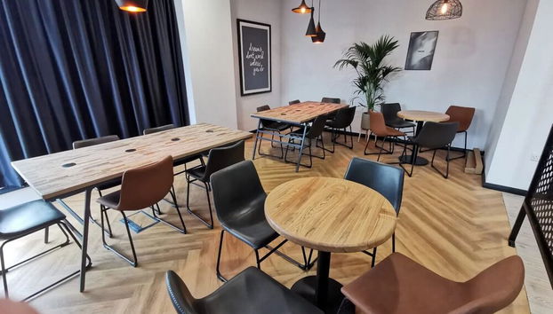Sala de estar do lobby