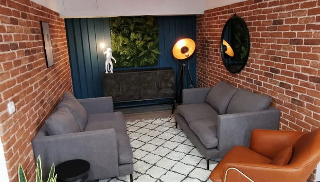 Sala de estar do lobby