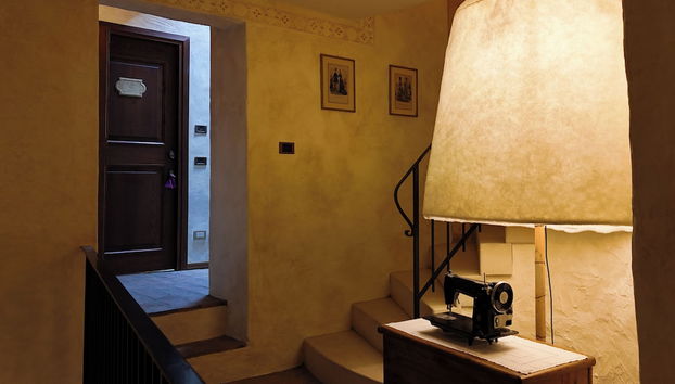 Interior entrance
