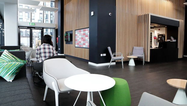 Sitzecke in der Lobby