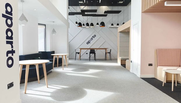 Sitzecke in der Lobby