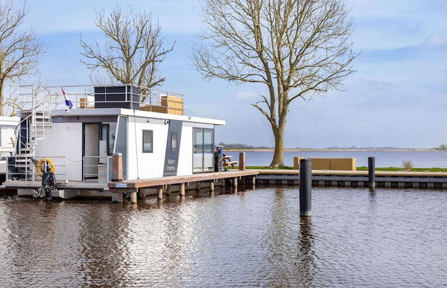 Houseboat Sneekermeer With Garden and Views - Foto 38