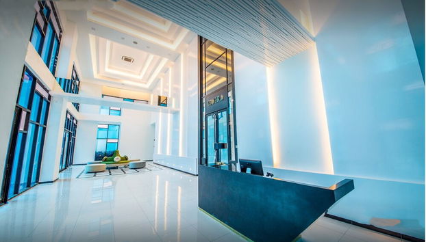Sitzecke in der Lobby
