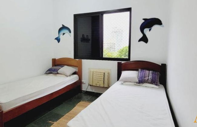 Apartamento 3 Quartos no Guarujá. Um refúgio de tranquilidade a poucos passos da praia GJA1 - Foto 4
