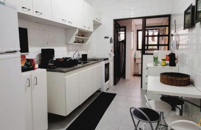 Apartamento 3 Quartos no Guarujá. Um refúgio de tranquilidade a poucos passos da praia GJA1 - Foto 8