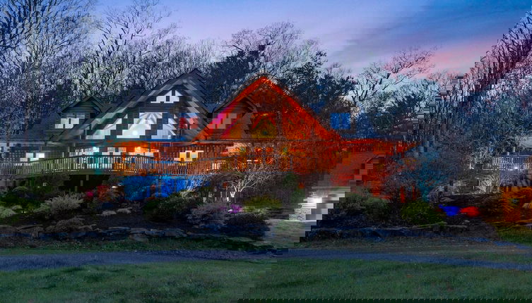 Foto 1 - Sun-filled Log Home on 20 Prvt Acres Nr Rhinebeck