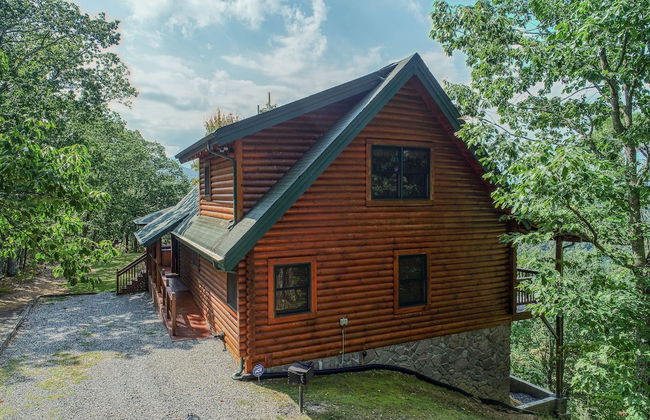 Mountain View - 2 Bedrooms, 2 Baths, Sleeps 6 Cabin by RedAwning - Foto 31