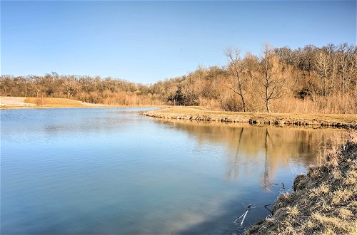 Photo 23 - 'the Burgundy Cabin' Iowa Retreat: Pond & Fire Pit
