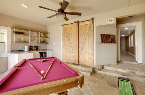 Photo 8 - Lakefront Montgomery Home: Boat Cleats & Game Room