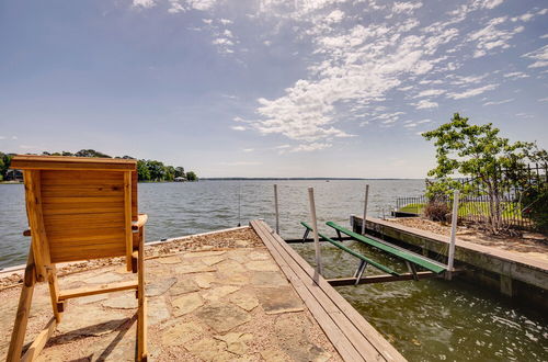 Photo 40 - Lakefront Montgomery Home: Boat Cleats & Game Room