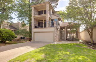 Photo 1 - Lakefront Montgomery Home: Boat Cleats & Game Room