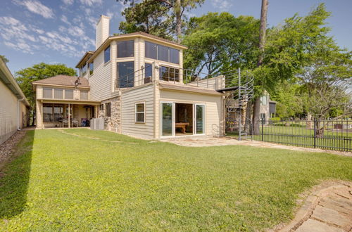 Photo 29 - Lakefront Montgomery Home: Boat Cleats & Game Room