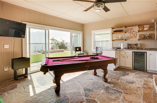 Photo 2 - Lakefront Montgomery Home: Boat Cleats & Game Room