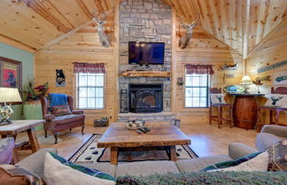 Photo 1 - Lavish Cabin: Hot Tub & Deck, Near Broken Bow Lake