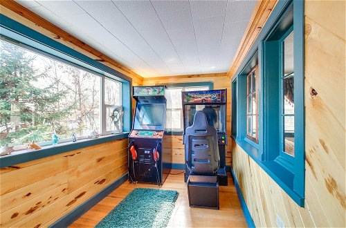 Photo 10 - Colorful Cottage w/ Hot Tub - Steps to Long Lake