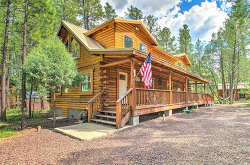 Photo 10 - Chic Log Cabin w/ Large Porch, Nearby Lakes
