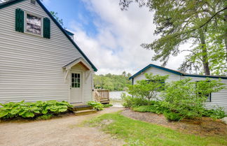 Photo 1 - Waterfront Gray Home w/ Furnished Deck & Fire Pit