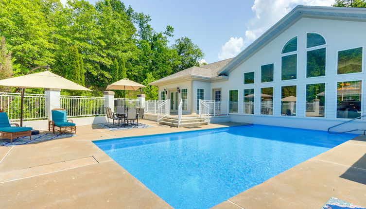 Photo 1 - 10-acre Lakefront Home w/ Pool, Hot Tub & Dock