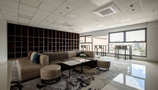 Sitzecke in der Lobby