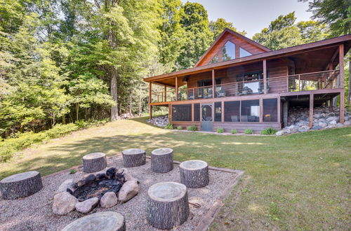 Photo 1 - Lakefront Townsend Cabin w/ Fire Pit, Private Dock
