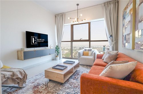 Photo 1 - Elite LUX Holiday Homes - Serene Golf View Living 1 BHK in Damac Hills Dubai