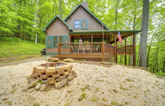 Photo 1 - Mars Hill Home w/ Fire Pit + Amenity Access