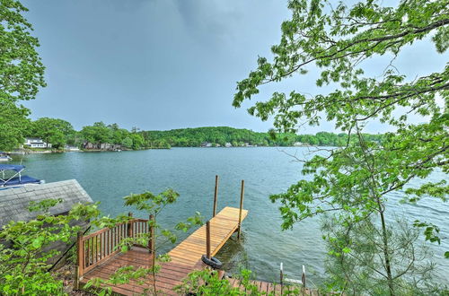 Photo 1 - Quiet Cabin on Glen Lake w/ Boat Dock & Deck