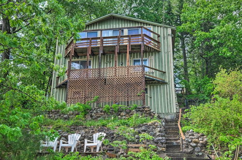 Photo 8 - Quiet Cabin on Glen Lake w/ Boat Dock & Deck