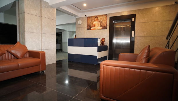 Sitzecke in der Lobby