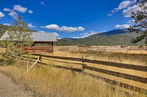 Photo 12 - Libby Home w/ Mountain Views: Gazebo & Fire Pit