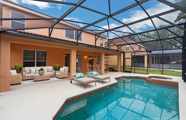 Six Bed Pool Villa in Resort -close to Disney - Foto 17