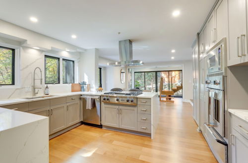 Photo 3 - Luxe Midcentury Home in Buckhead w/ Hot Tub & Deck