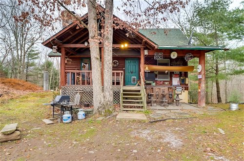 Photo 10 - Secluded, Pet-friendly Cresco Log Cabin: Fire Pit