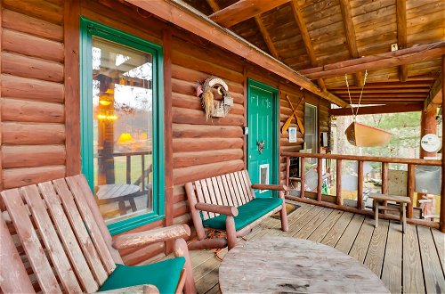 Photo 7 - Secluded, Pet-friendly Cresco Log Cabin: Fire Pit