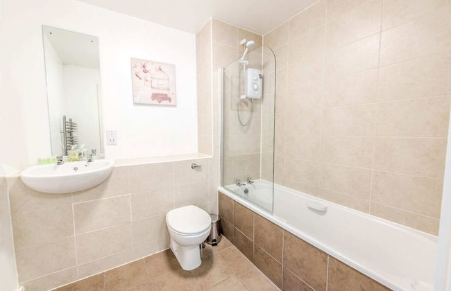 Modern 1kb, 1DB Apt - Salford Quays - Foto 6